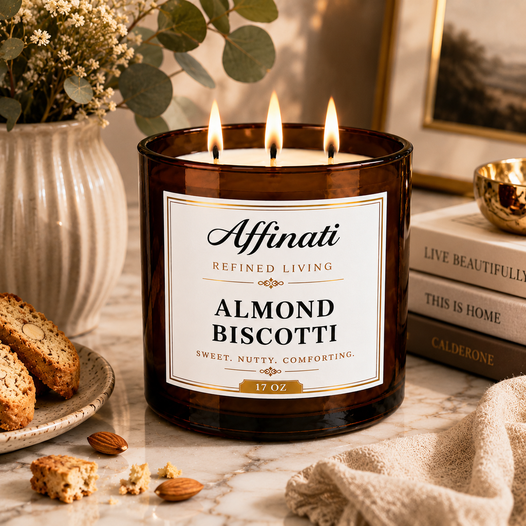 Almond Biscotti 3-Wick Candle