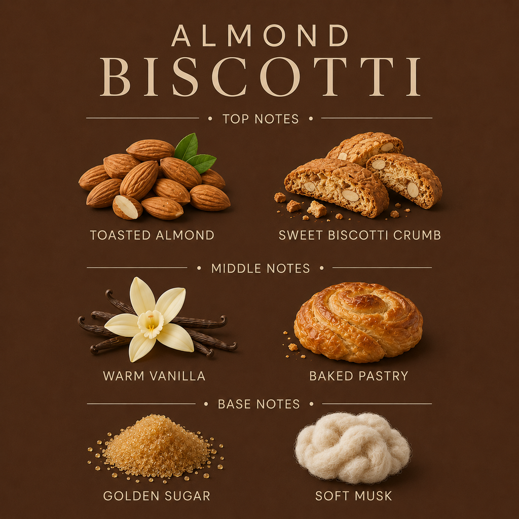 Almond Biscotti 3-Wick Candle