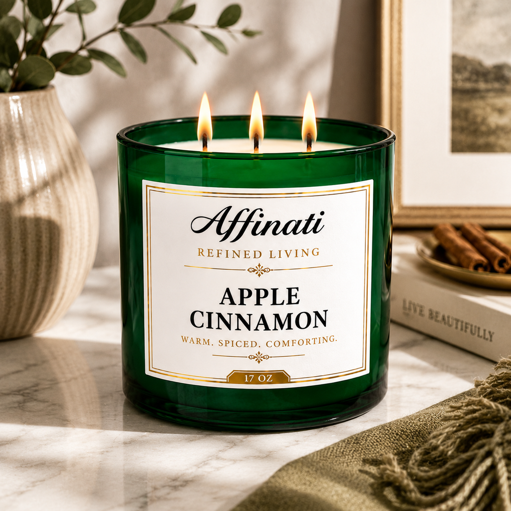 Apple Cinnamon 3-Wick Candle