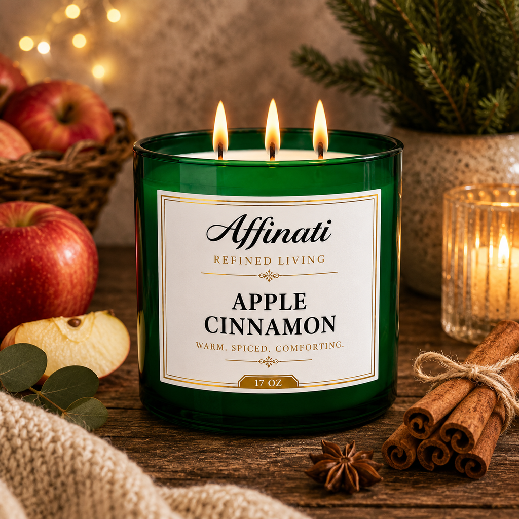 Apple Cinnamon 3-Wick Candle
