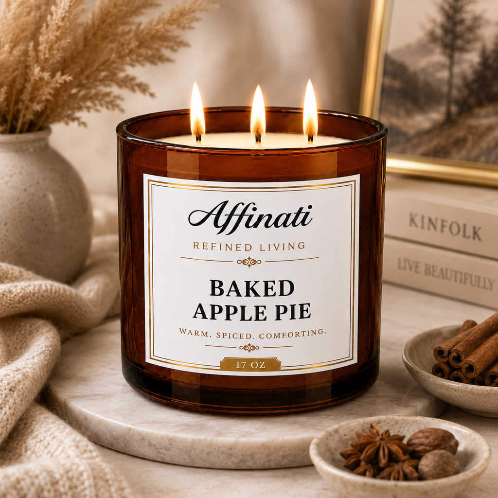 Baked Apple Pie 3-Wick Candle