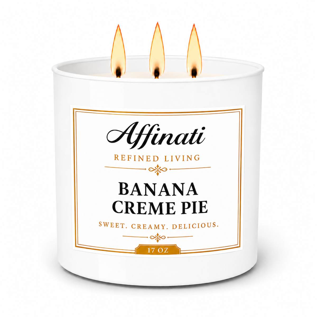 Banana Creme Pie 3-Wick Candle