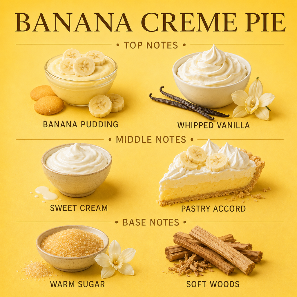 Banana Creme Pie 3-Wick Candle