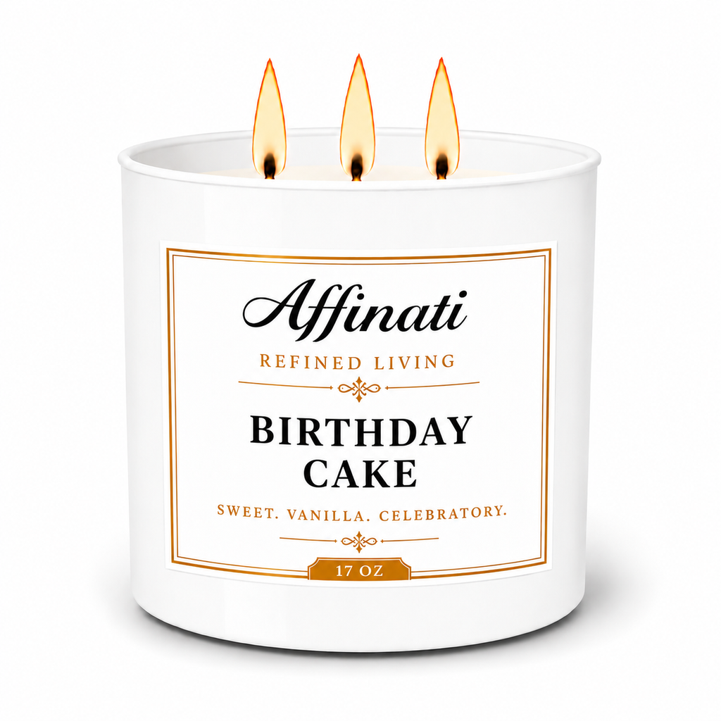 Birthday Cake 3-Wick Candle