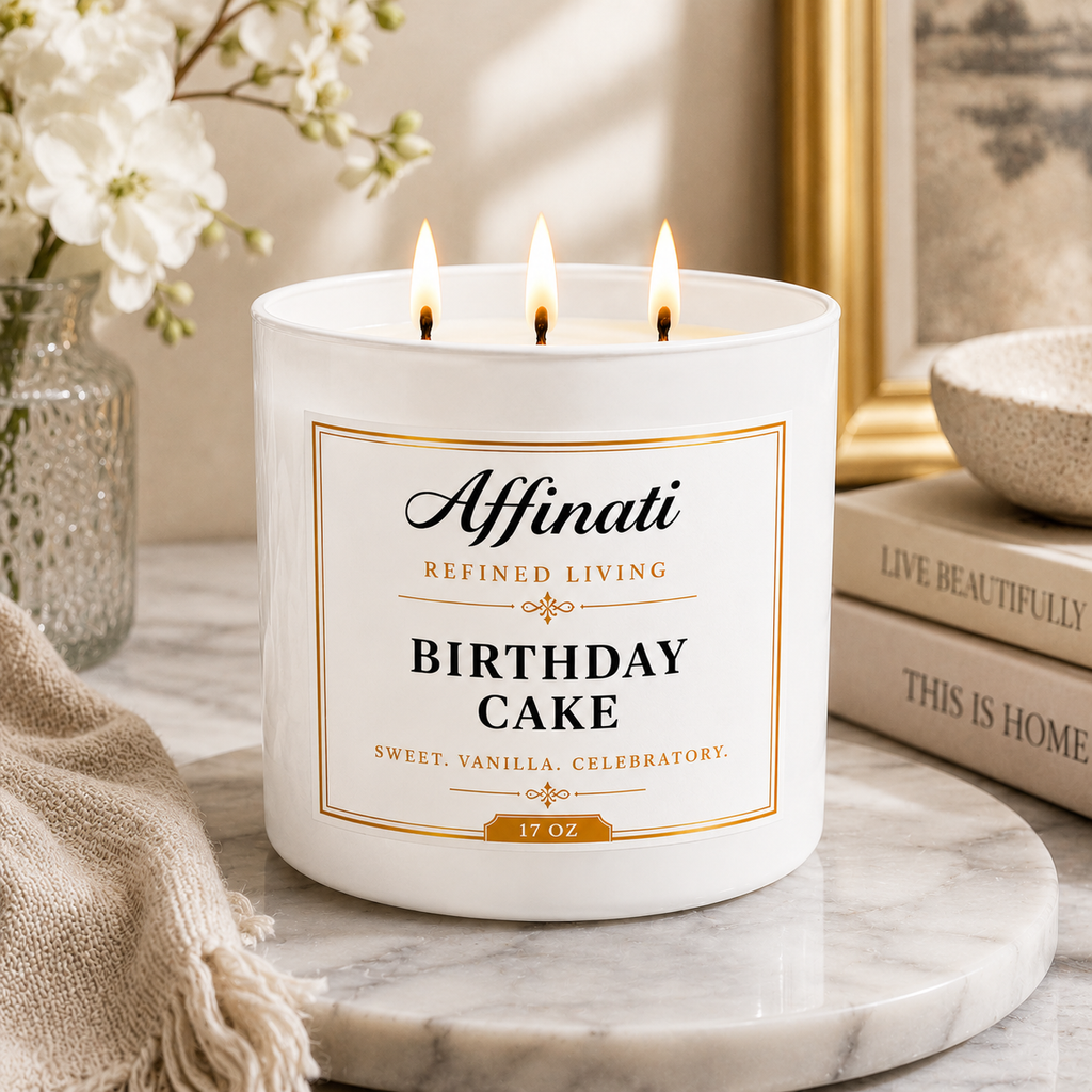 Birthday Cake 3-Wick Candle