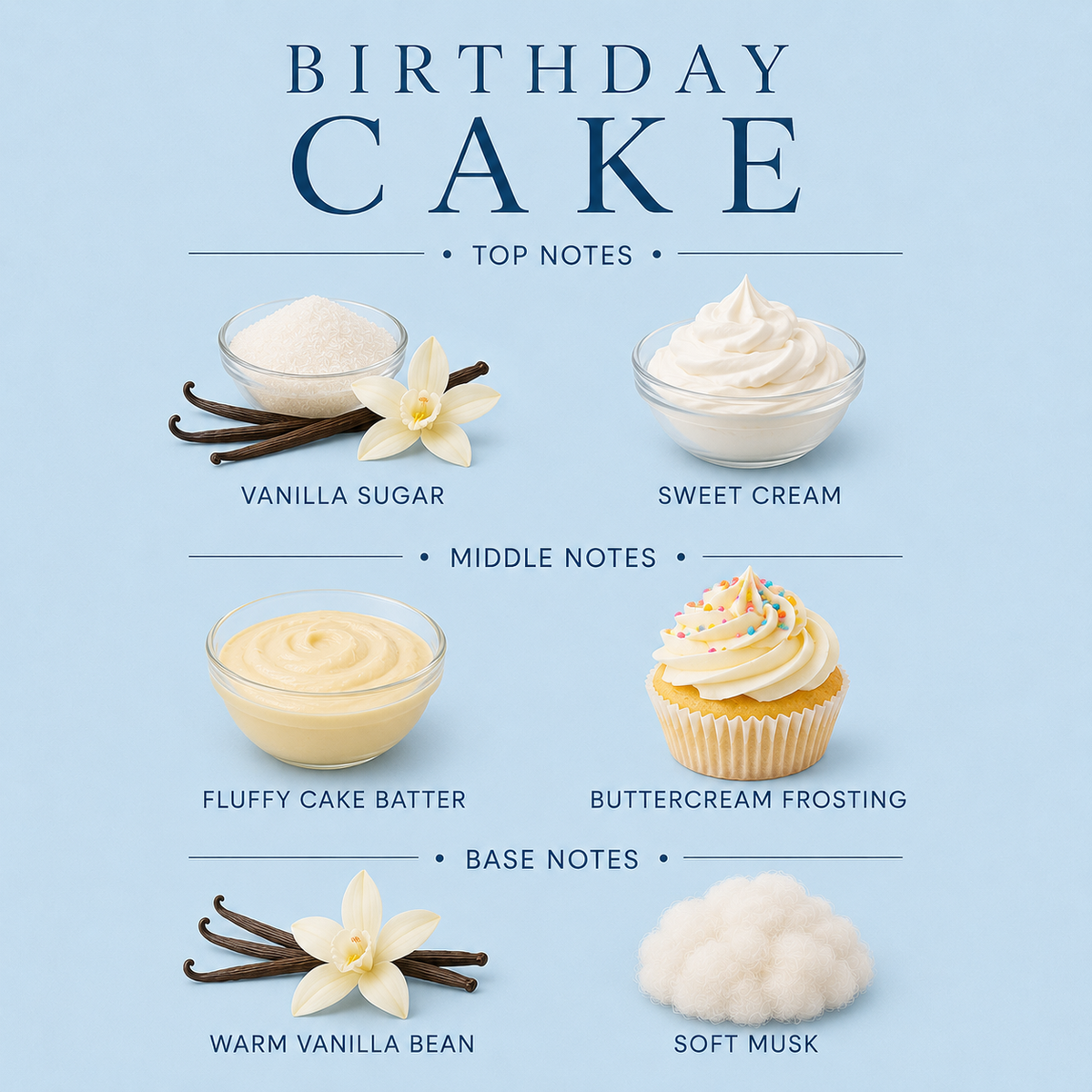 Birthday Cake 3-Wick Candle