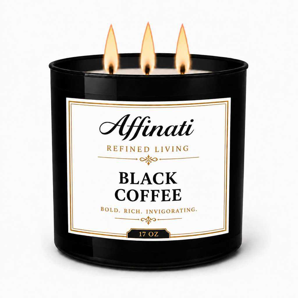 Black Coffee 3-Wick Candle