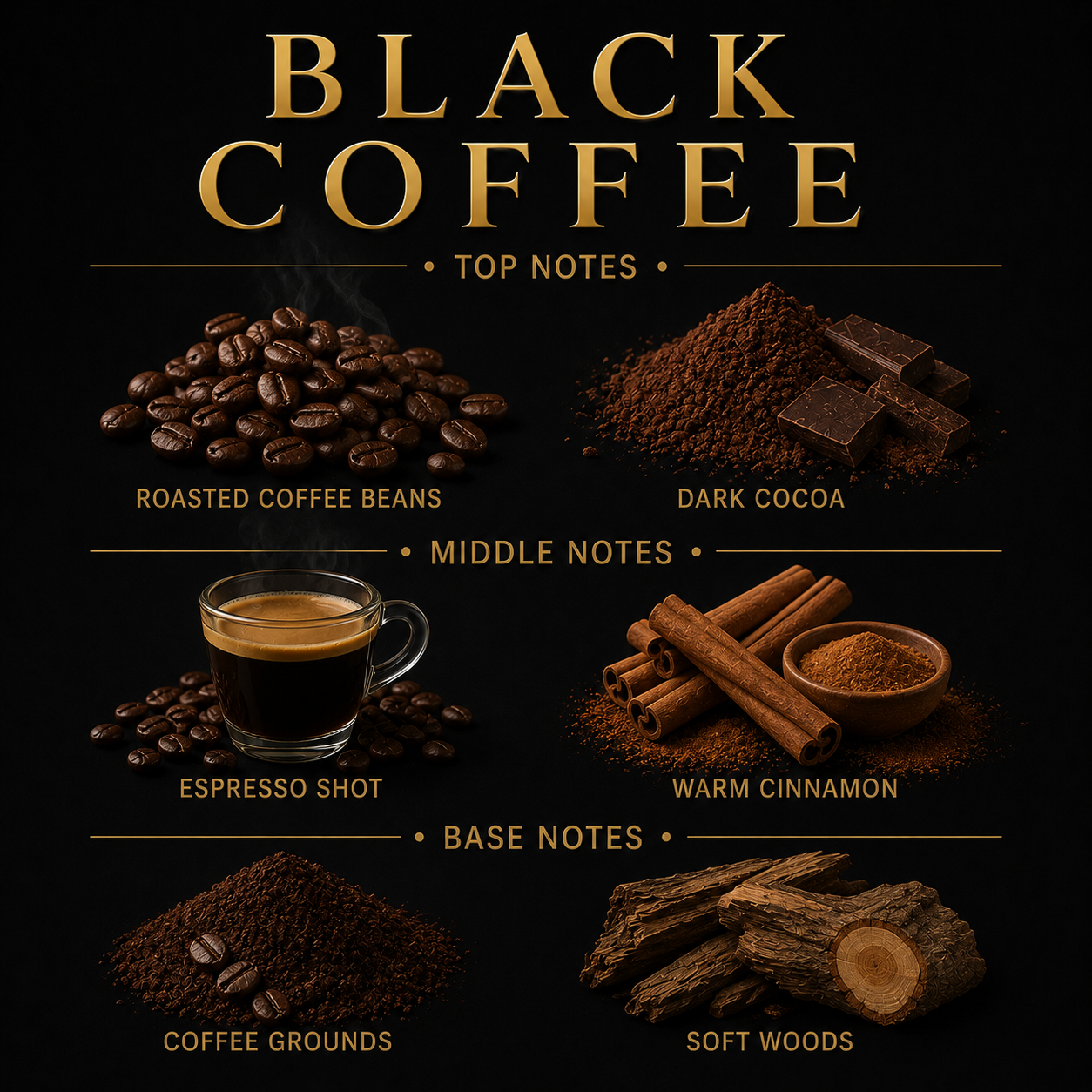 Black Coffee 3-Wick Candle