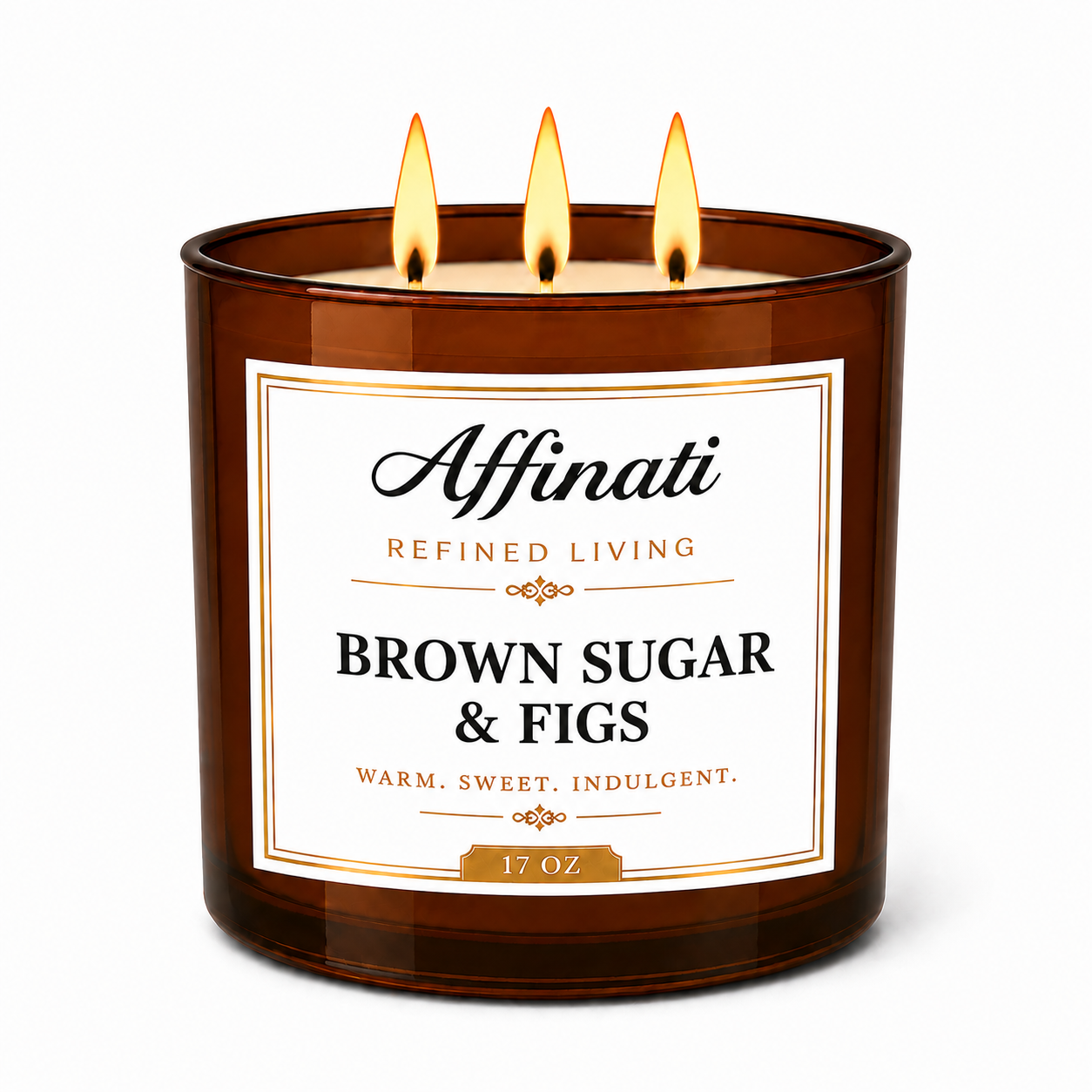 Brown Sugar & Figs 3-Wick Candle