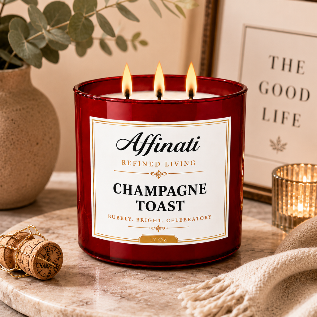 Champagne Toast 3-Wick Candle