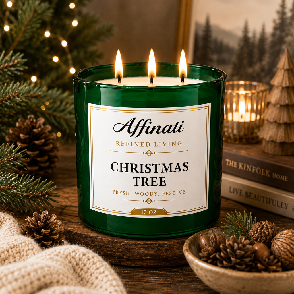 Christmas Tree 3-Wick Candle