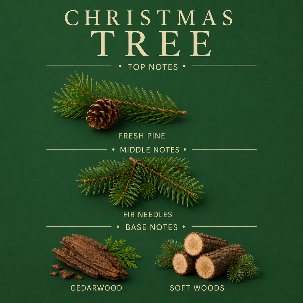 Christmas Tree 3-Wick Candle