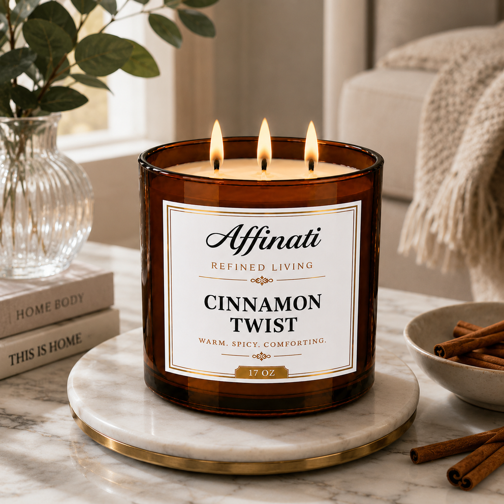 Cinnamon Twist 3-Wick Candle