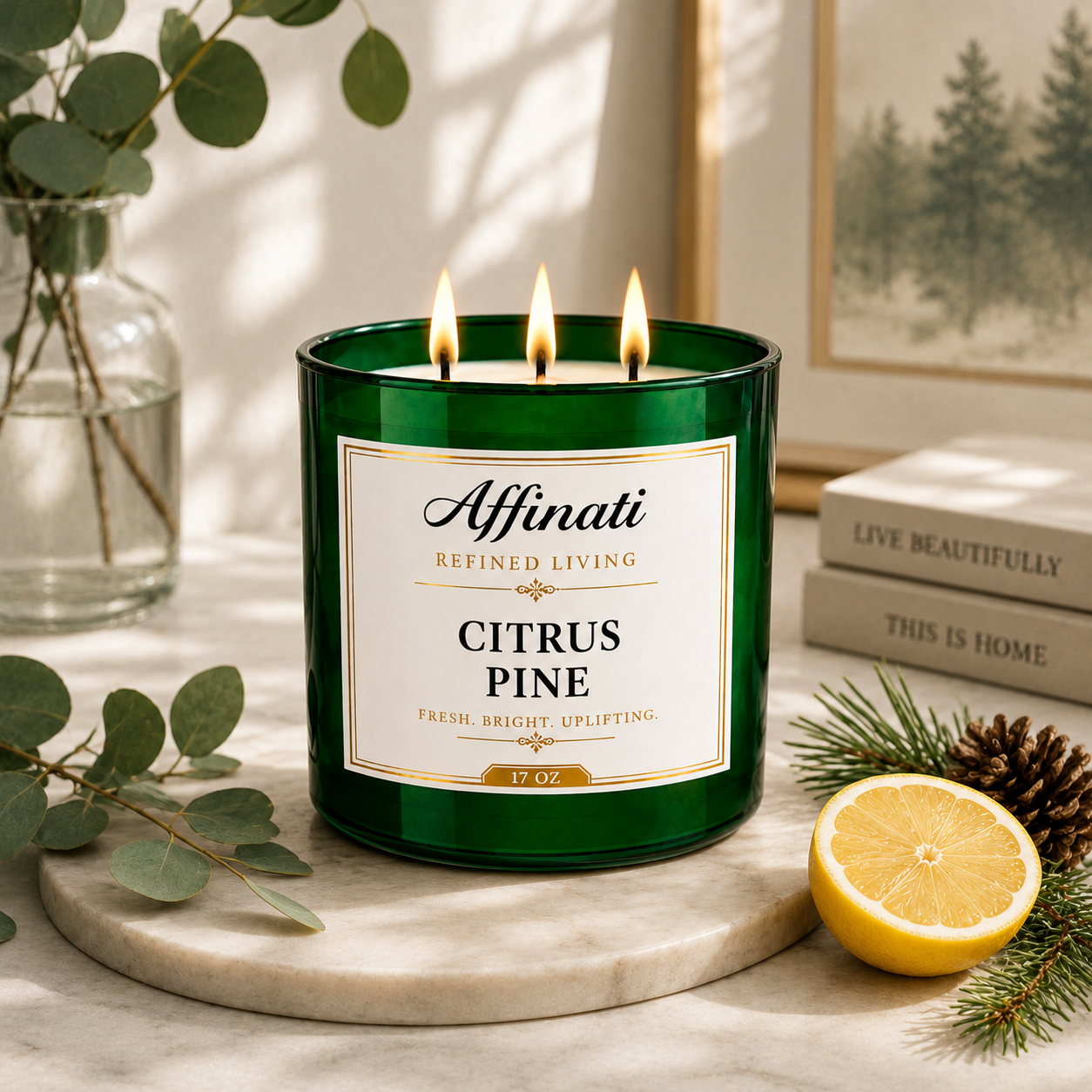 Citrus Pine 3-Wick Candle