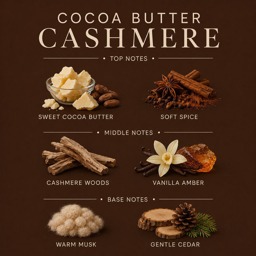 Cocoa Butter Cashmere 3-Wick Candle