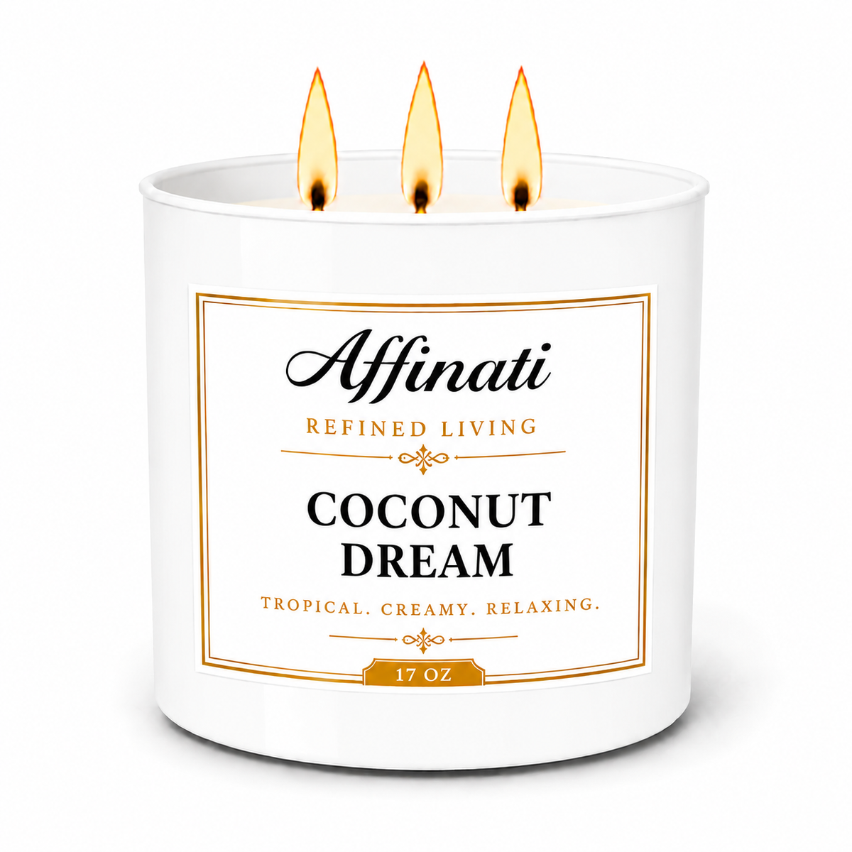 Coconut Dream 3-Wick Candle