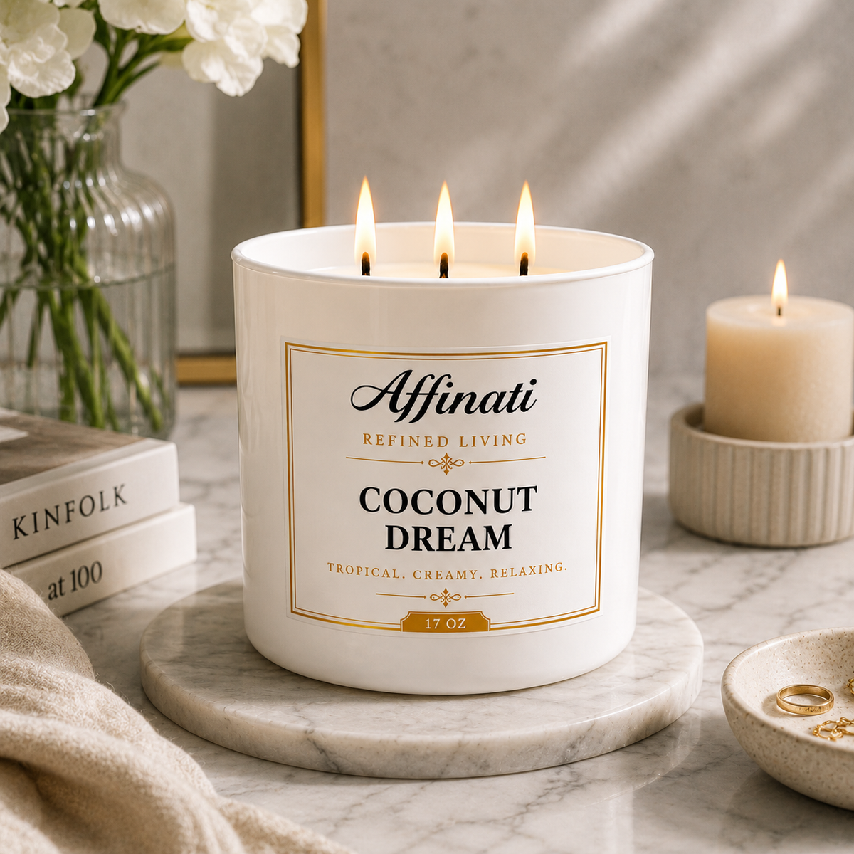 Coconut Dream 3-Wick Candle