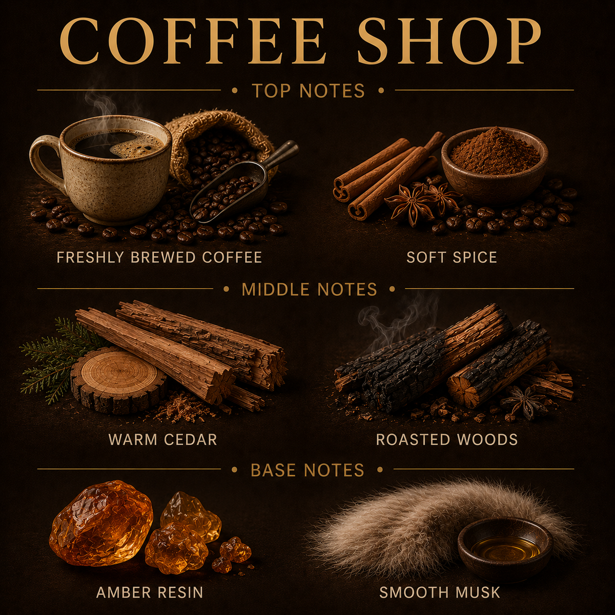 Coffee Shop 3-Wick Candle