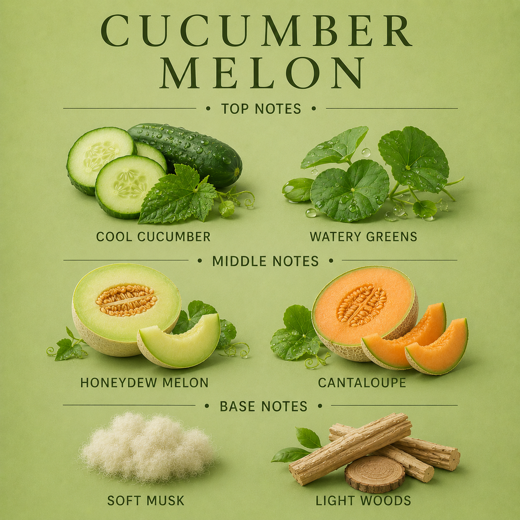 Cucumber Melon 3-Wick Candle