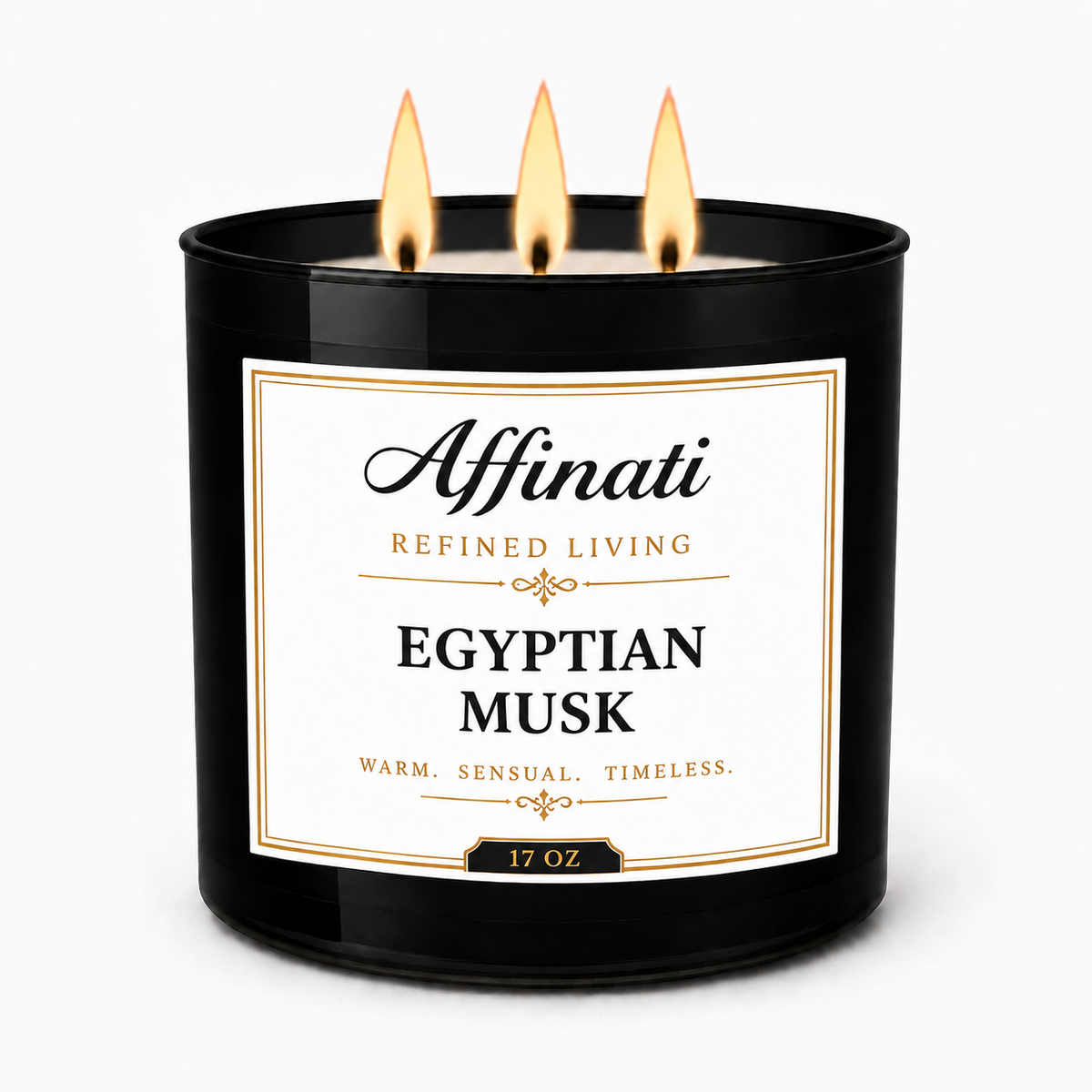 Egyptian Musk 3-Wick Candle