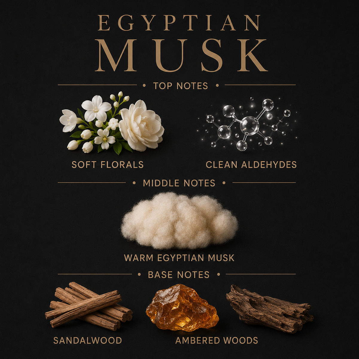 Egyptian Musk 3-Wick Candle