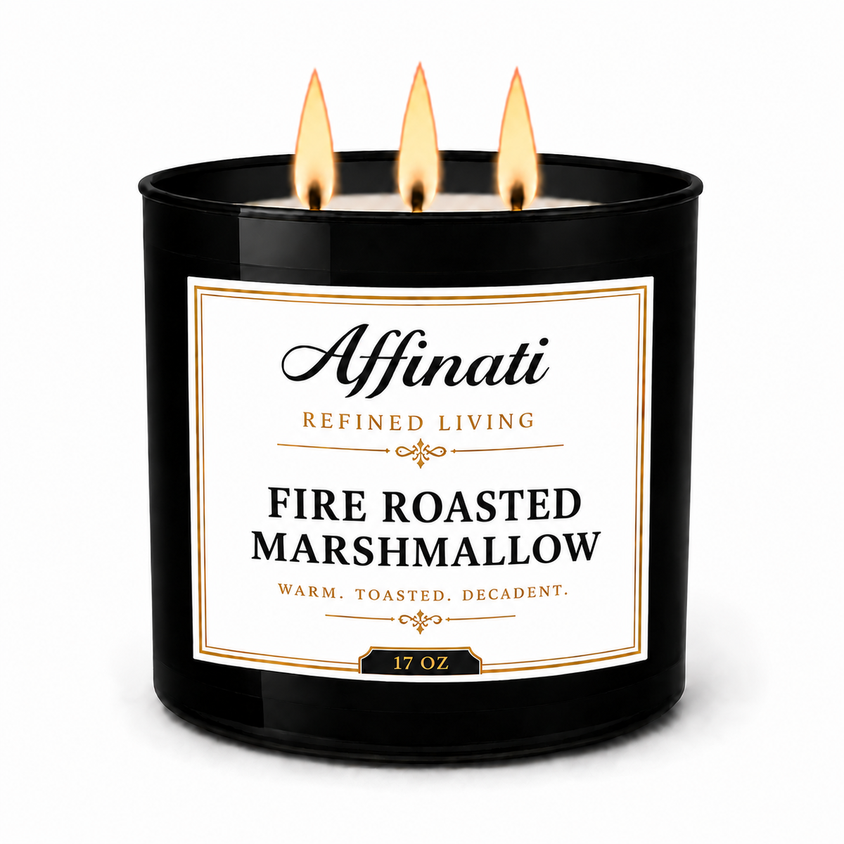 Fire Roasted Marshmallow 3-Wick Candle
