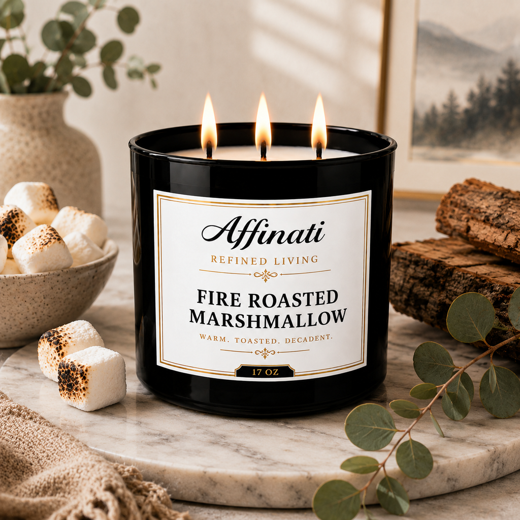 Fire Roasted Marshmallow 3-Wick Candle