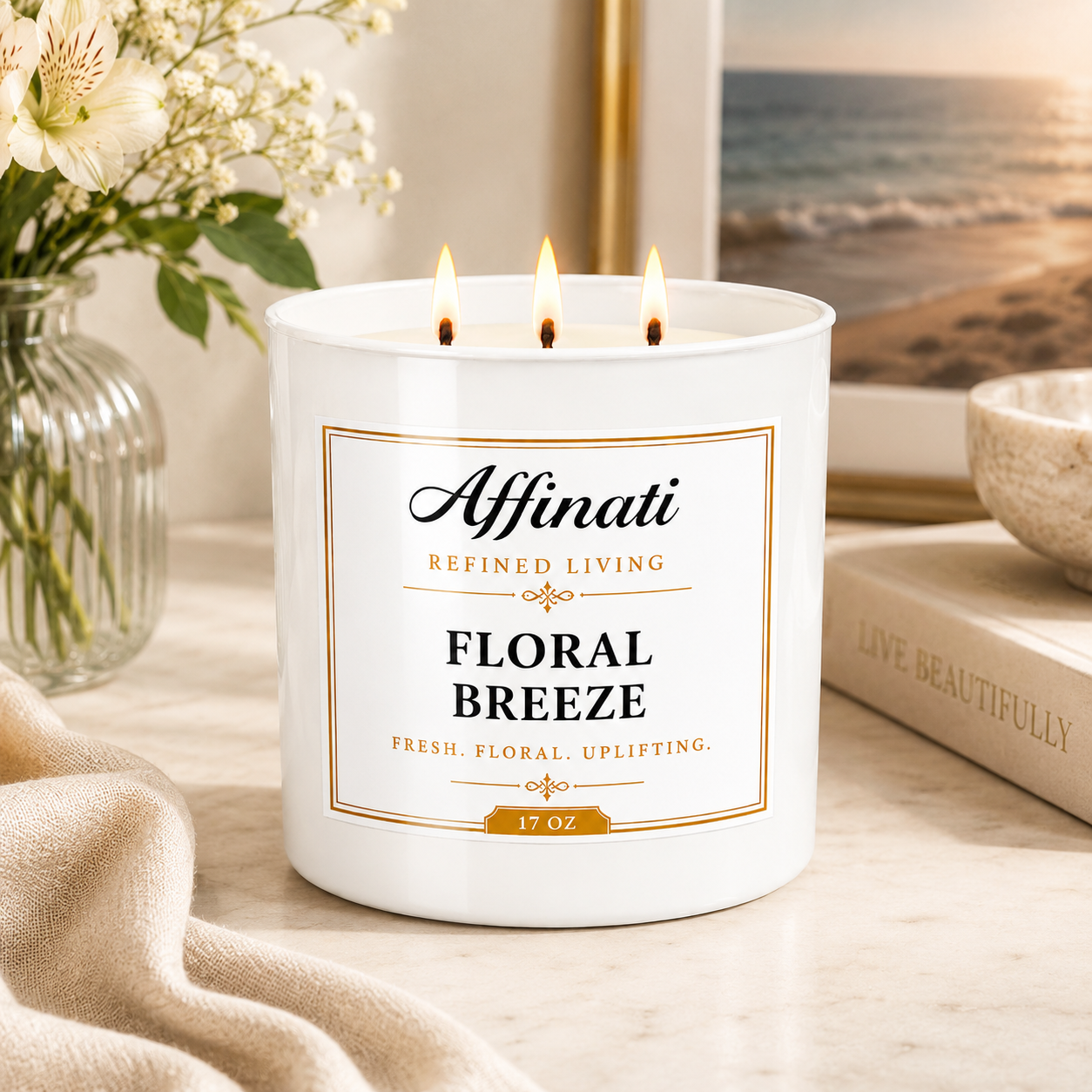 Floral Breeze 3-Wick Candle