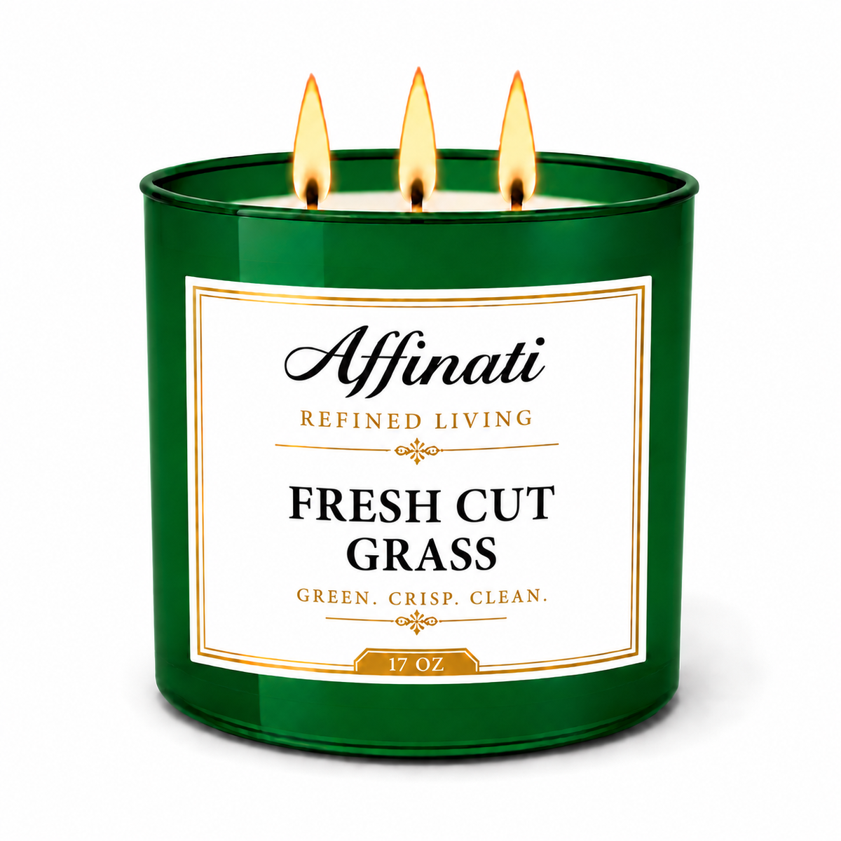 Fresh Cut Grass 3-Wick Candle