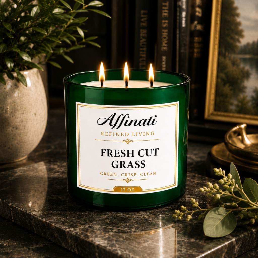 Fresh Cut Grass 3-Wick Candle