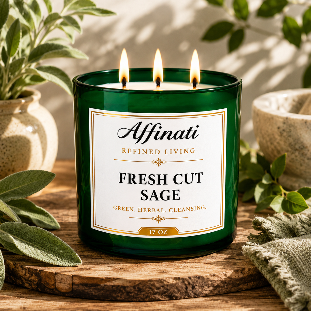 Fresh Cut Sage 3-Wick Candle