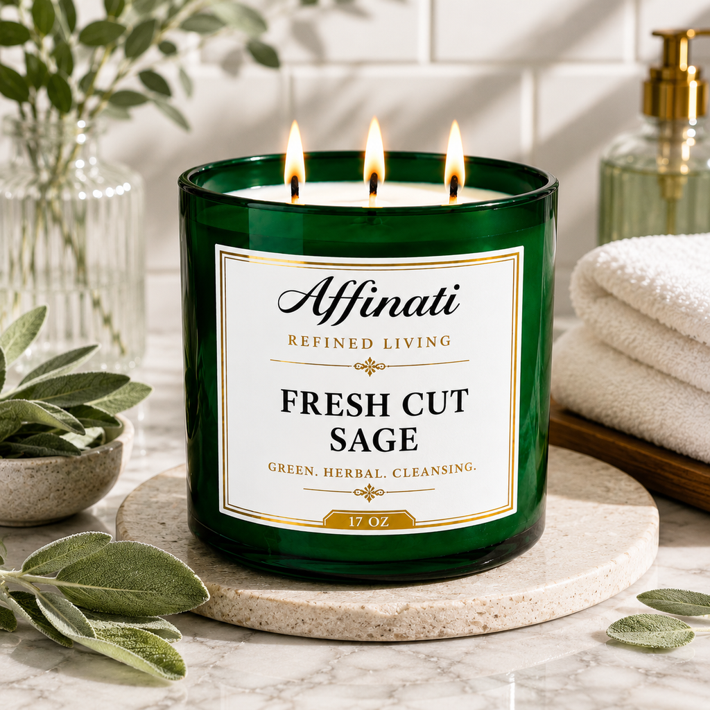 Fresh Cut Sage 3-Wick Candle