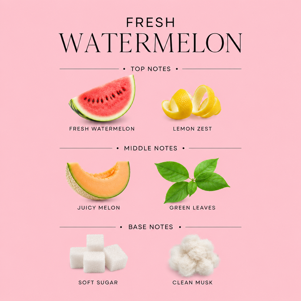 Fresh Watermelon 3-Wick Candle