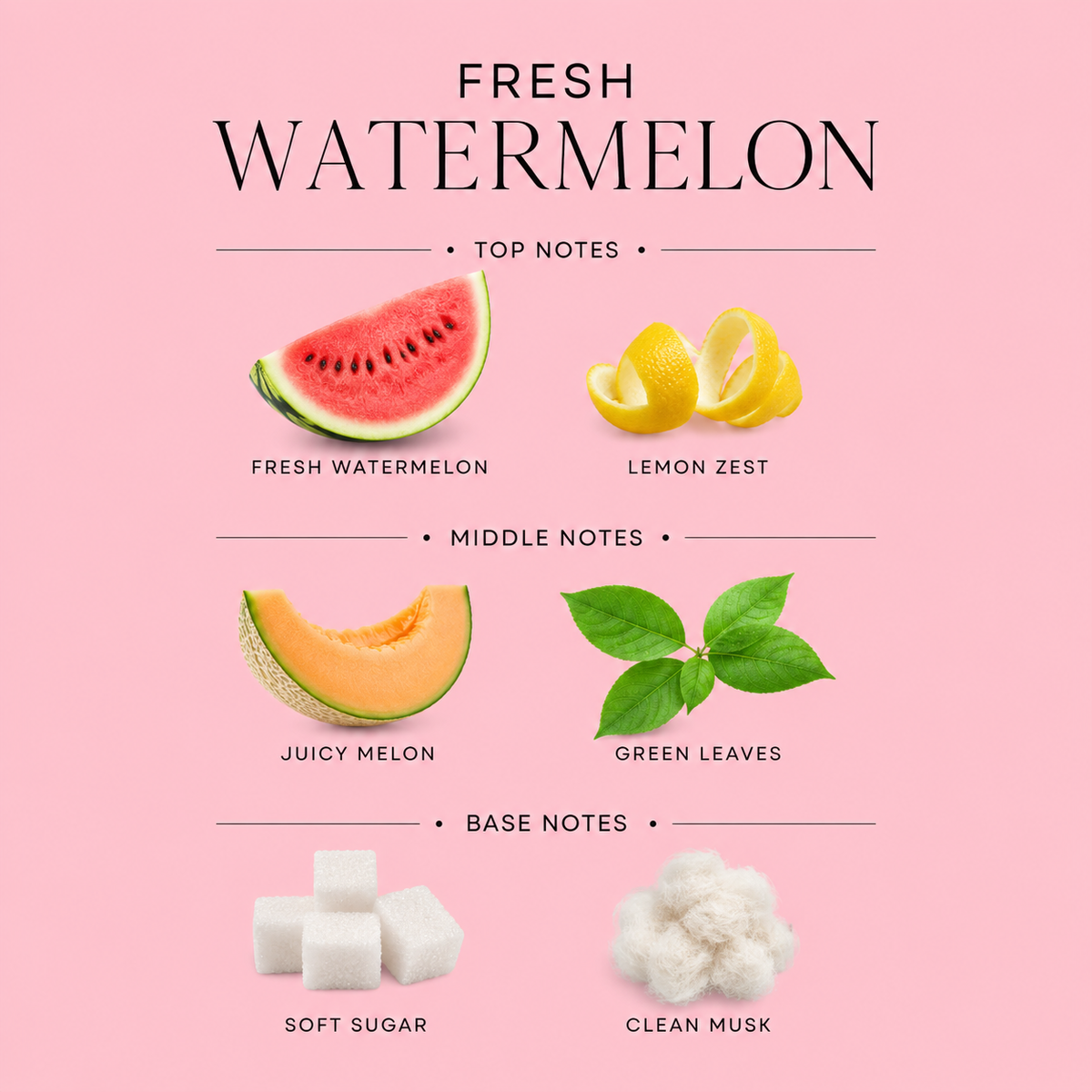 Fresh Watermelon 3-Wick Candle