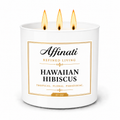 Hawaiian Hibiscus 3-Wick Candle