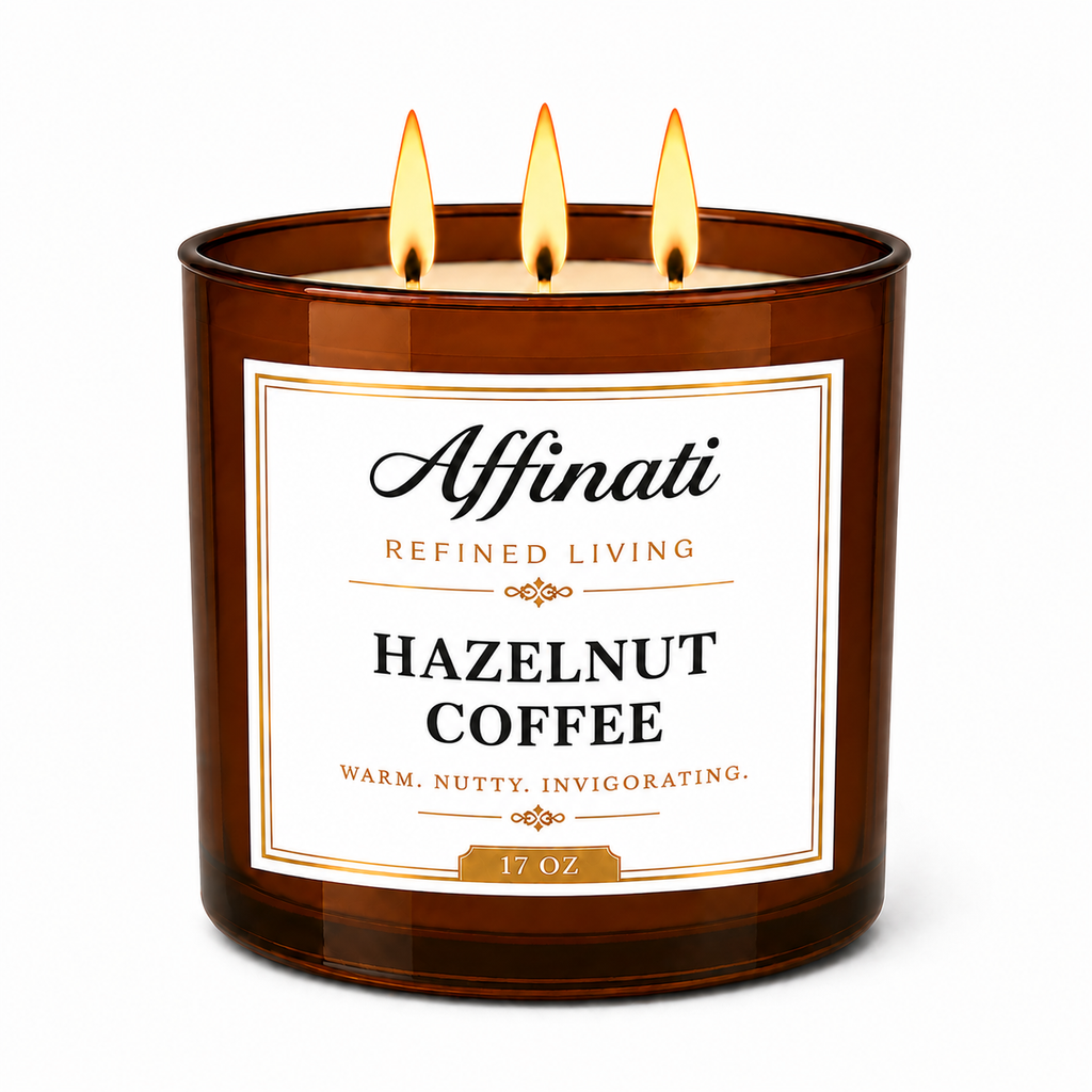 Hazelnut Coffee 3-Wick Candle