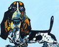 Cute Basset Hound - Art Prints
