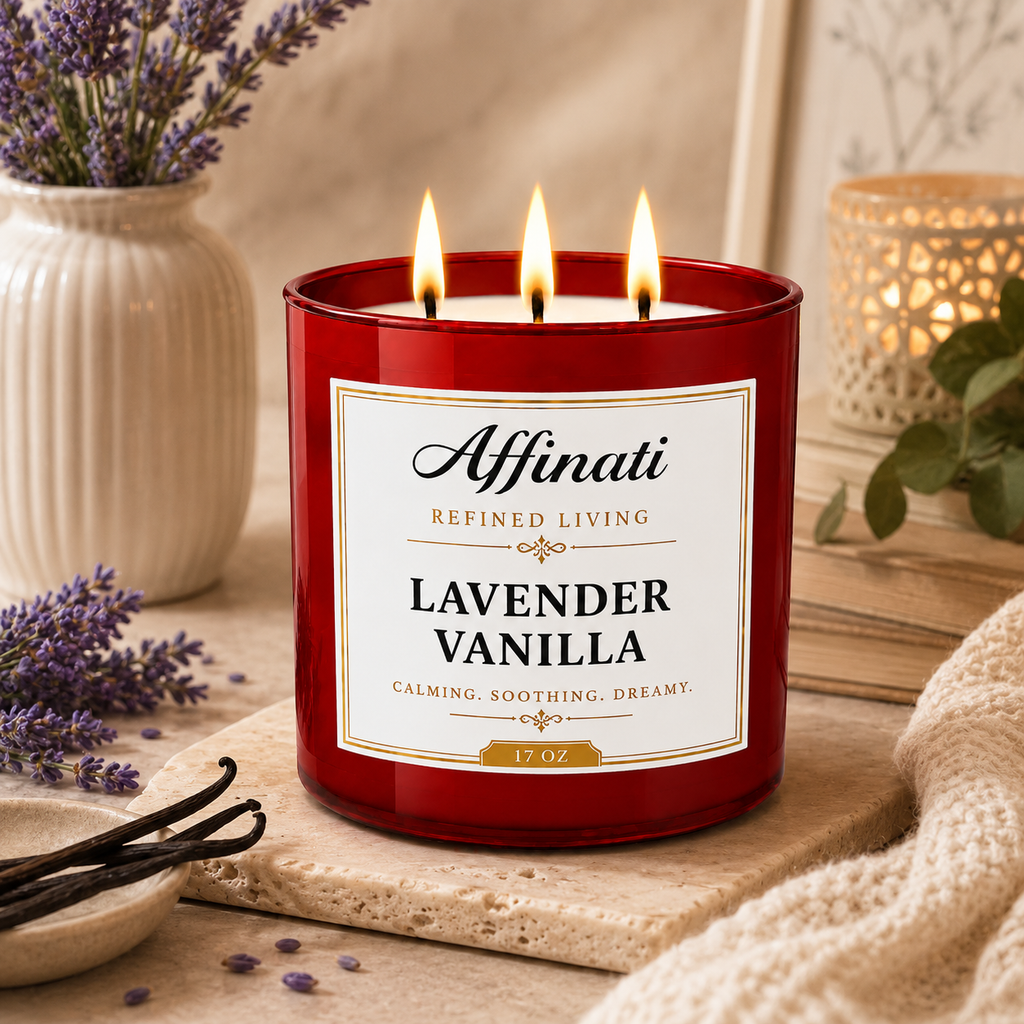 Lavender Vanilla 3-Wick Candle