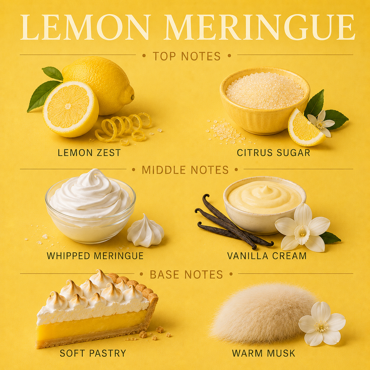 Lemon Meringue 3-Wick Candle