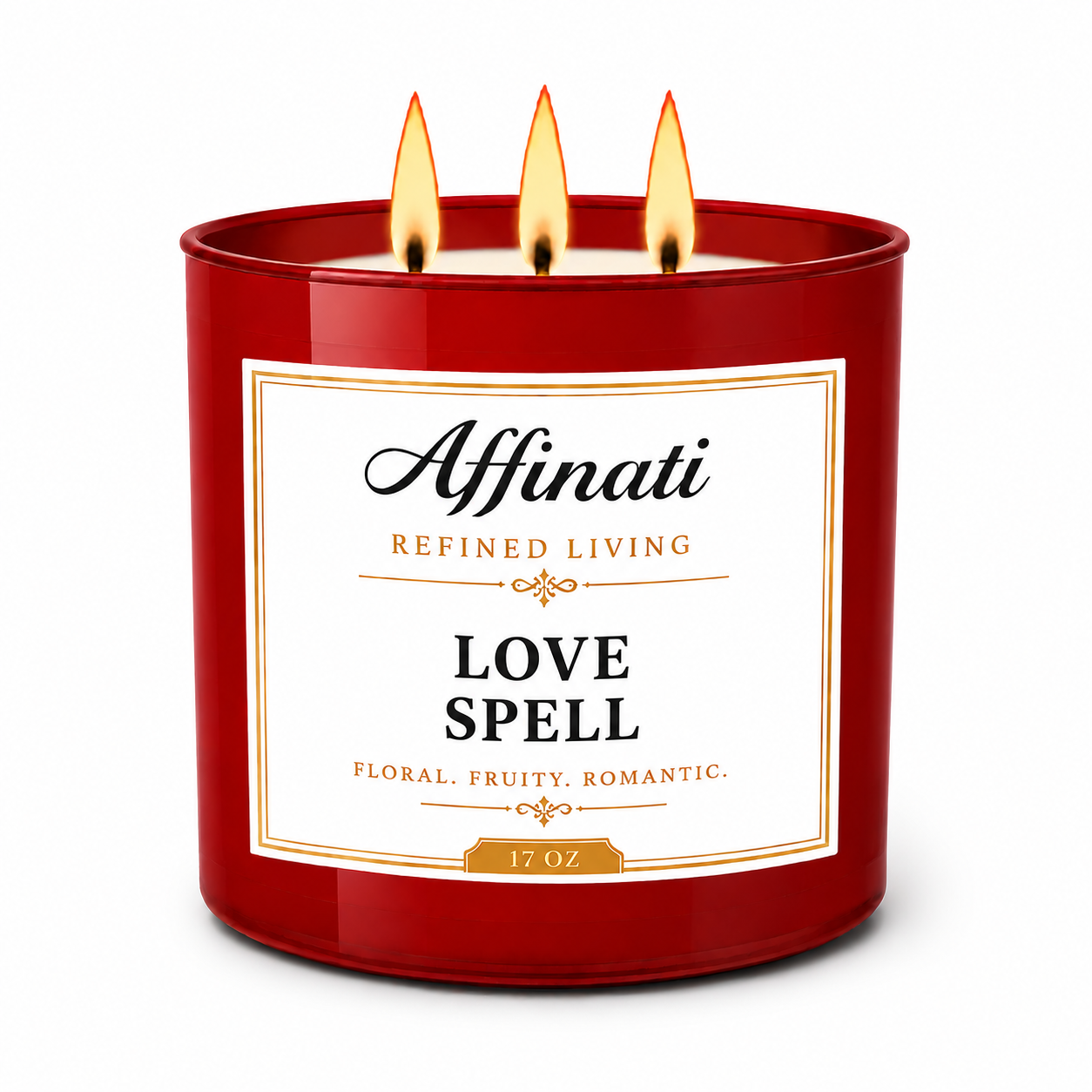Love Spell 3-Wick Candle