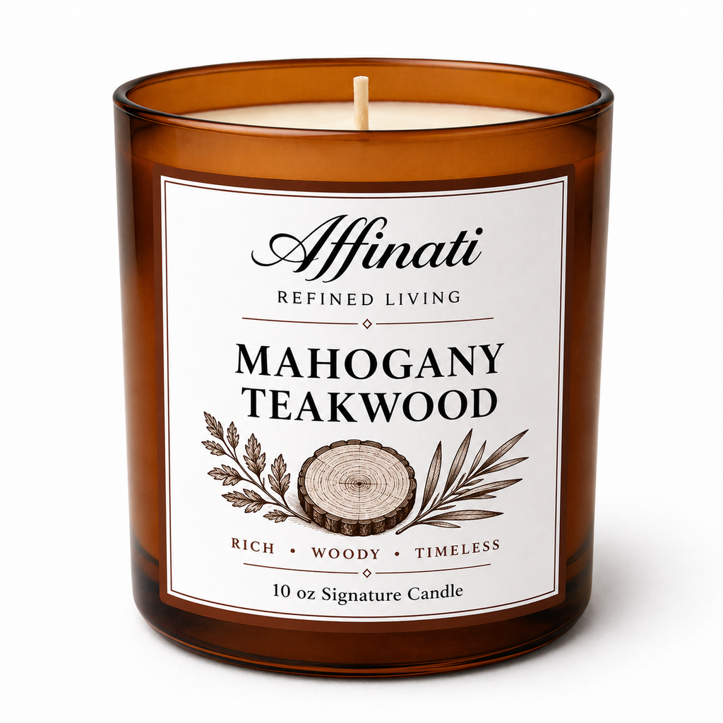 Mahogany Teakwood Signature Candle