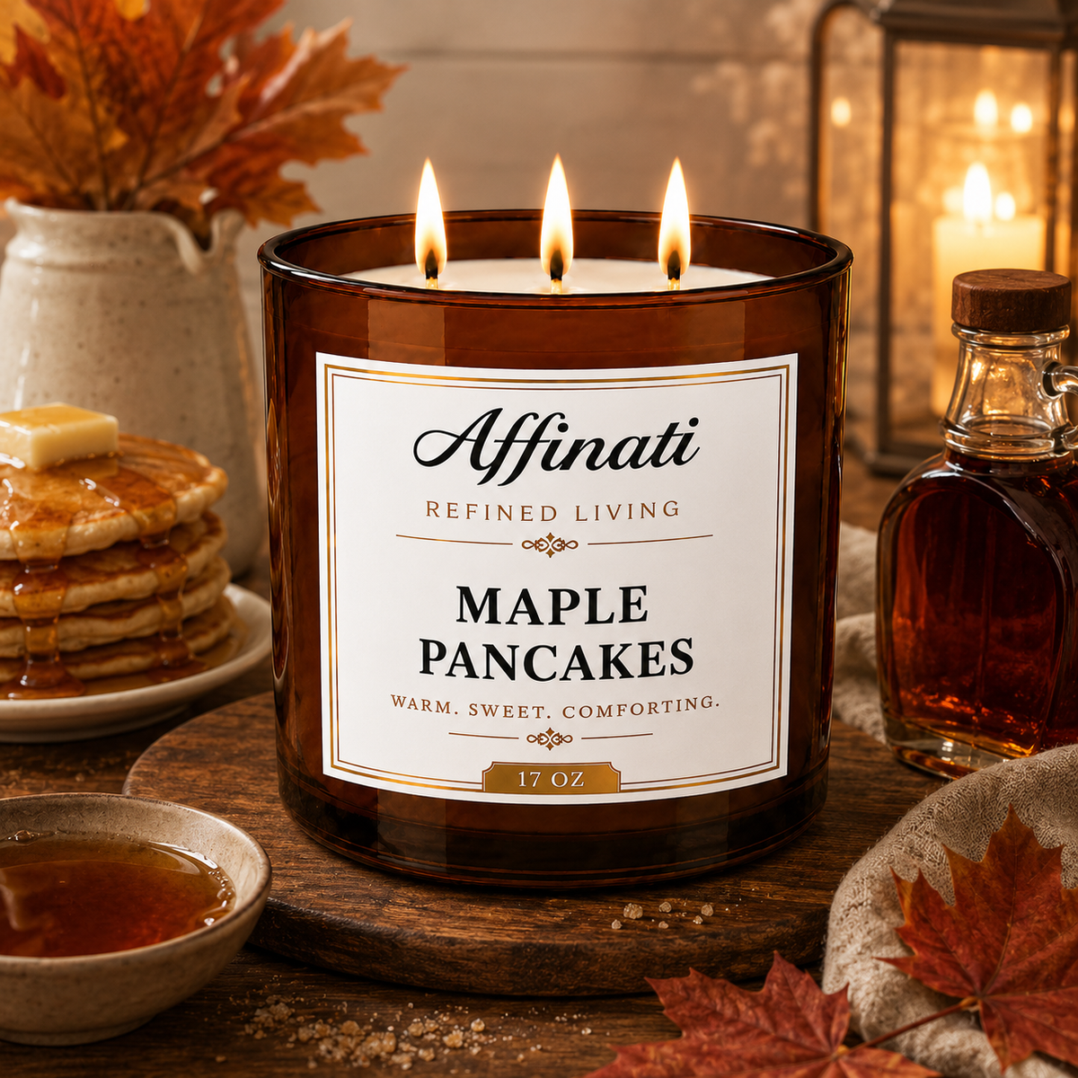 Maple Pancakes 3-Wick Candle