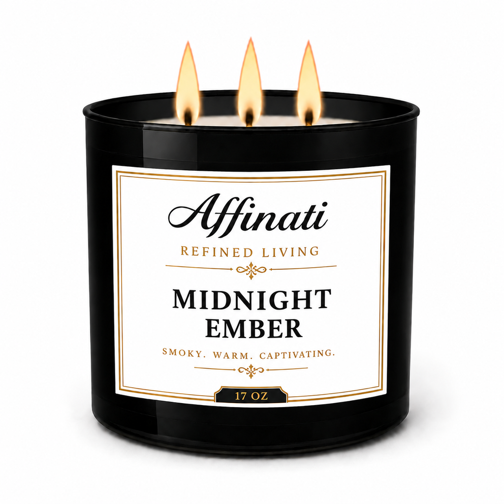 Midnight Ember 3-Wick Candle