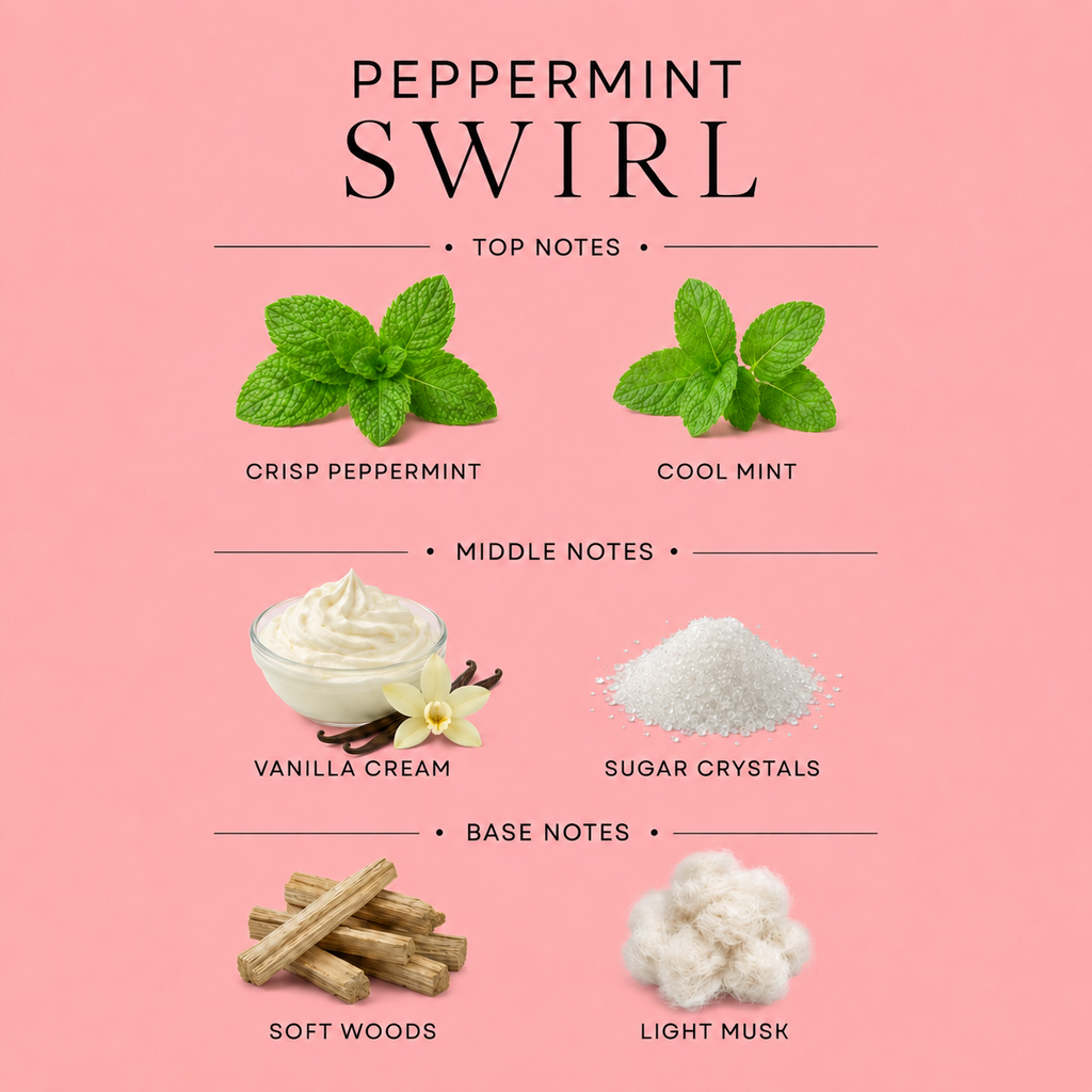 Peppermint Swirl 3-Wick Candle