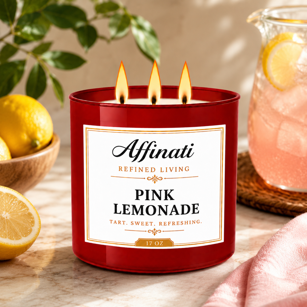 Pink Lemonade 3-Wick Candle