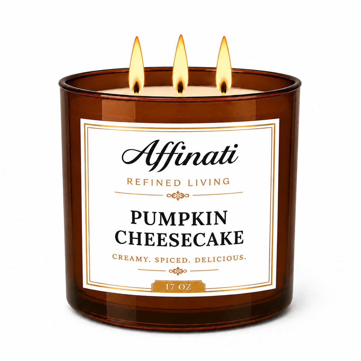 Pumpkin Cheesecake 3-Wick Candle