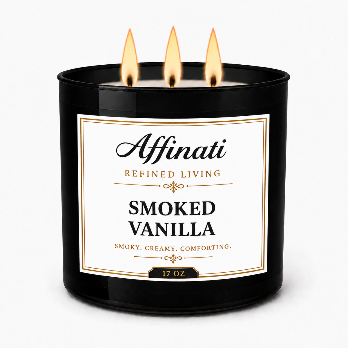 Smoked Vanilla 3-Wick Candle