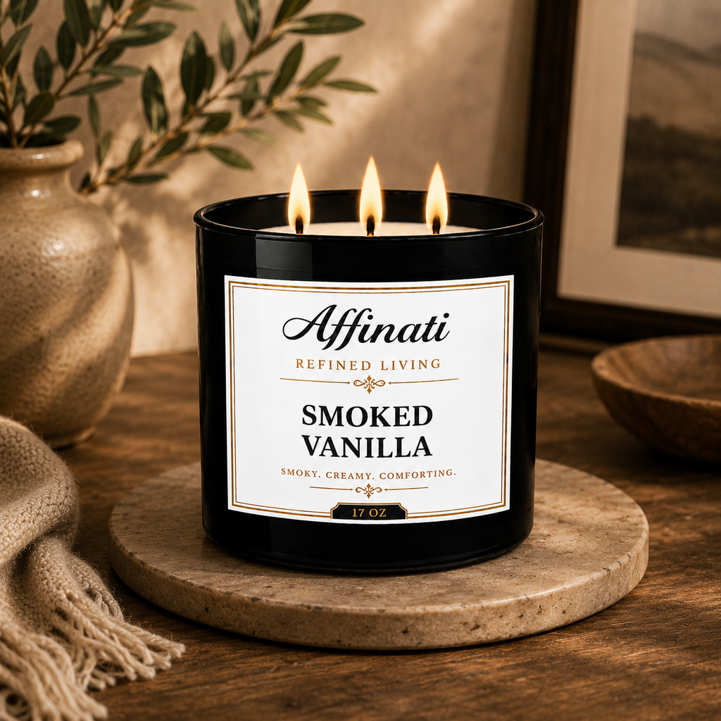 Smoked Vanilla 3-Wick Candle