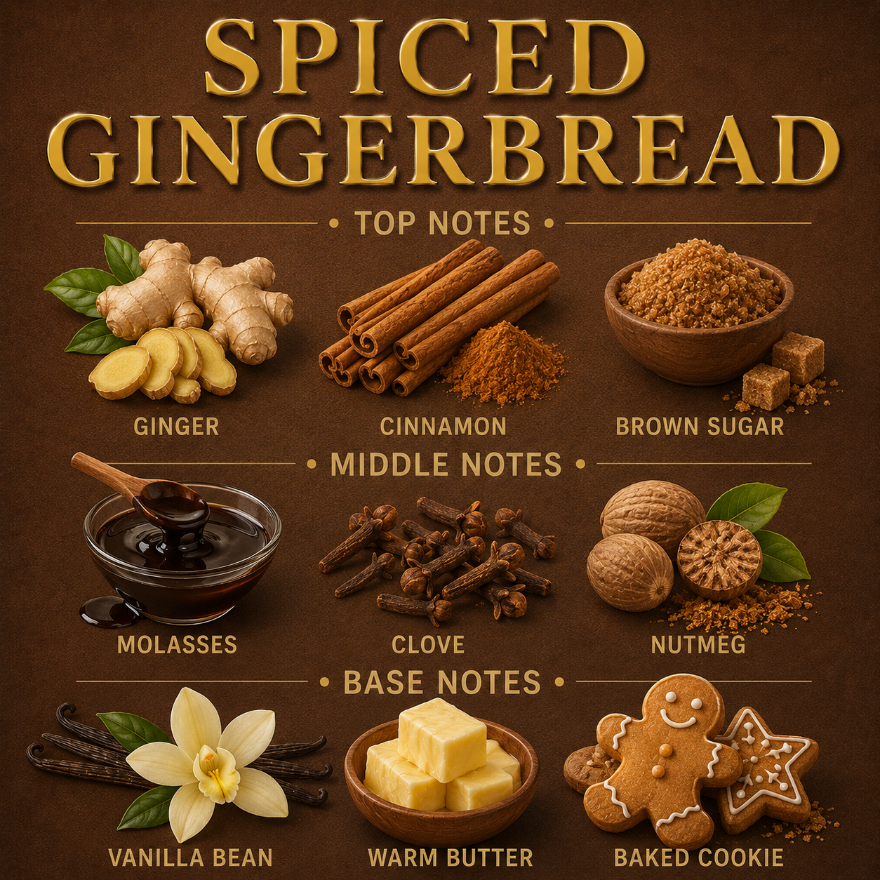 Spiced Gingerbread 3-Wick Candle