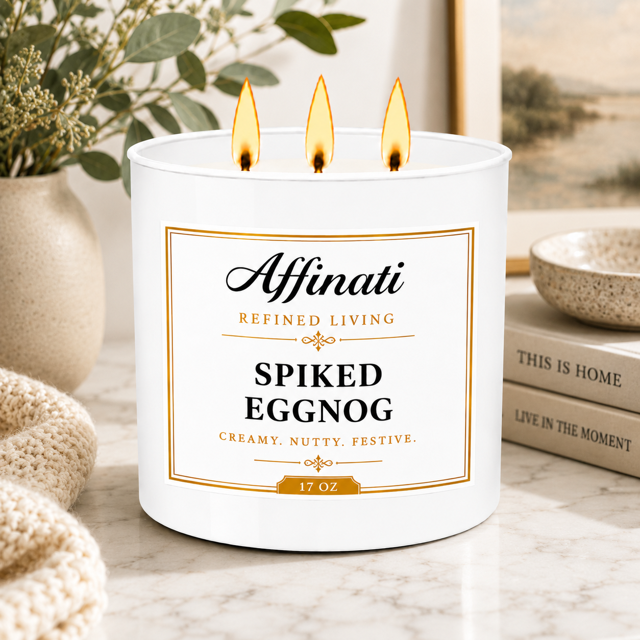 Spiked Eggnog 3-Wick Candle